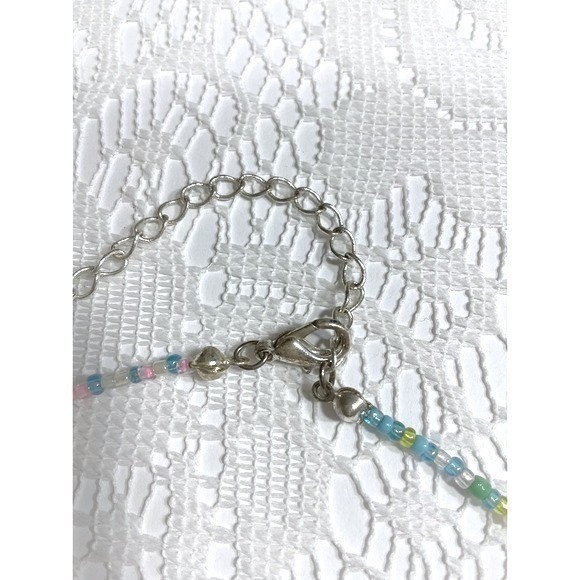 Butterfly Pendant Necklace Multicolor Enamel Rhinestone - Picture 14 of 16